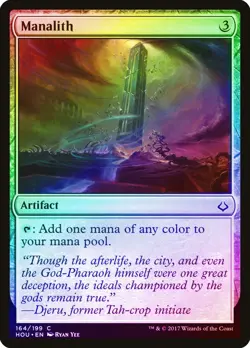 Manalith FOIL Hour of Devastation PLD Artifact Common MAGIC MTG CARD ABUGames - Image 1