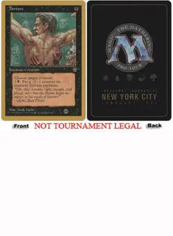 Torture (Sideboard - Leon Lindback - 1996) World Championship NM CARD ABUGames - Image 1