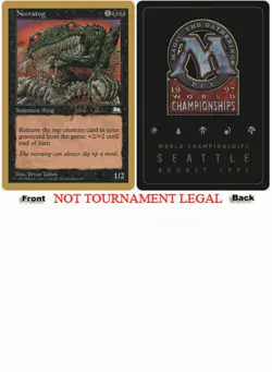 Necratog (Jakub Slemr - 1997) World Championship NM Black Uncommon CARD ABUGames - Image 1