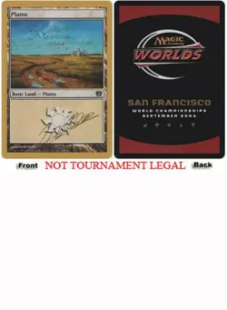 Plains (8th Edition 334 - Julien Nuijten - 2004) World Championship NM ABUGames - Image 1