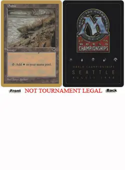 Plains (Tempest B - Brian Hacker - 1998) World Championship NM CARD ABUGames - Image 1