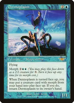 Dermoplasm Legions PLD Blue Rare MAGIC THE GATHERING MTG CARD ABUGames - Image 1