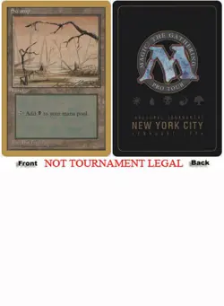 Swamp (4th Edition Two Branches - Leon Lindback - 1996) World Championship NM - Image 1