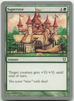 Supersize 113 Common Unhinged NM MTG - Image 1