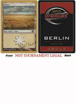 Plains (8th Edition 332 - Daniel Zink - 2003) World Championship NM ABUGames - Image 1