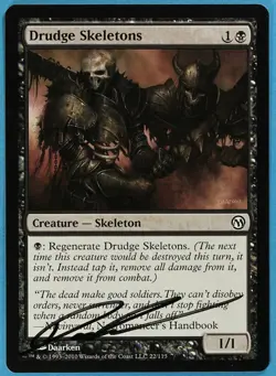 Drudge Skeletons Duels of the Planeswalkers NM Artist Signed (s4783) ABUGames - Image 1