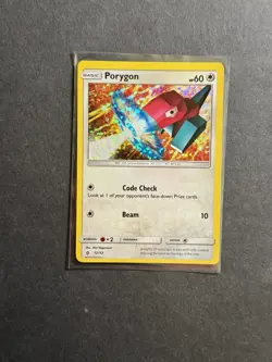 Porygon 12/12 Confetti Holo McDonalds Promo Pokemon Card 2018 PTCG LP/NM - Image 1