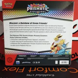 POKEMON TCG SCARLET & VIOLET PRISMATIC EVOLUTIONS POSTER COLLECTION *SEALED* - Image 2