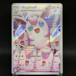 Pokemon Phantasmal Flames PFL EN Wigglytuff 105/094 IR NM Illustration Rare - Image 1