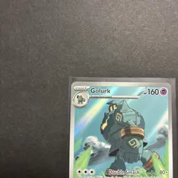 Golurk 123/086 NM – Illustration Rare Holo – 2025 Pokemon TCG S&V Black Bolt - Image 3