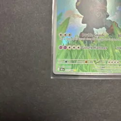 Golurk 123/086 NM – Illustration Rare Holo – 2025 Pokemon TCG S&V Black Bolt - Image 4