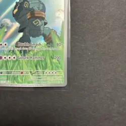 Golurk 123/086 NM – Illustration Rare Holo – 2025 Pokemon TCG S&V Black Bolt - Image 5