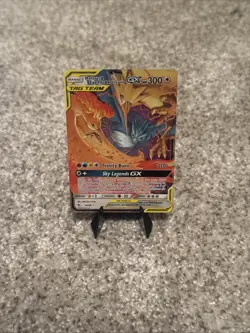 Pokemon Moltres Zapdos Articuno GX TCG Holo Card 44/68 Tag Team ⭐Near Mint! ⭐ - Image 1