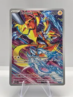 Zeraora 151/142 Illustration Rare Stellar Crown Pokemon NM - Image 1