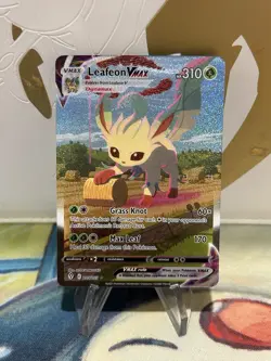 Leafeon Vmax 205/203 Pokemon Evolving Skies Alternate Art Ultra Rare NM - Image 1