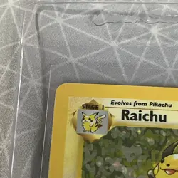 Pokemon TCG Base Set 2 Holo Unlimited Holo Rare Raichu 16/130 - Image 4