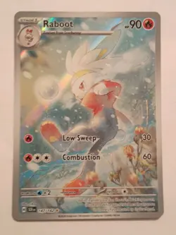 Pokemon Stellar Crown - Raboot Illustration Rare [147/142] - Image 1