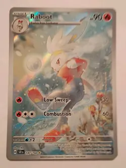 Pokemon Stellar Crown - Raboot Illustration Rare [147/142] - Image 2