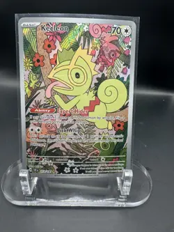 Pokemon TCG Kecleon Illustration Rare #213/191 SV: Surging Sparks NM/M - Image 1