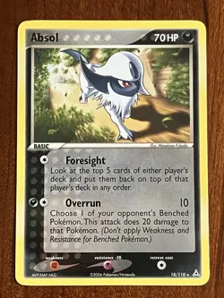 Absol 18/110 Non Holo EX Holon Phantoms Pokemon TCG - Image 1