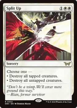 FOIL SPLIT UP x1 mtg NM Duskmourn: House of Horror 1 Rare - Image 1