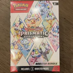 Pokemon TCG Prismatic Evolutions Booster Bundle Box - Image 1
