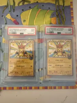 Pokemon TCG Mega Tokyo’s Pikachu 098/XY-P PSA 9 Charizard Poncho Japanese Promo - Image 4