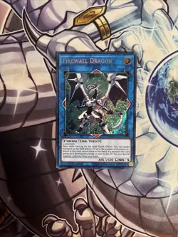 (EY) Yugioh! Firewall Dragon COTD-EN043 Secret Rare 1st Edition VLP - Image 1