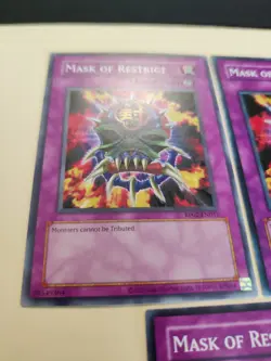 3x Mask of Restrict RP02-EN031 Common Unlimited NM - Image 2