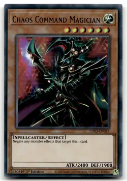 Chaos Command Magician LDS3-EN083 1st Edition Ultra Rare Yu-Gi-Oh TCG MP - Image 1