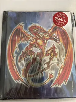 Ultra Pro Yugioh TCG Binder 10 Page 4 Pocket Vintage New - Image 1