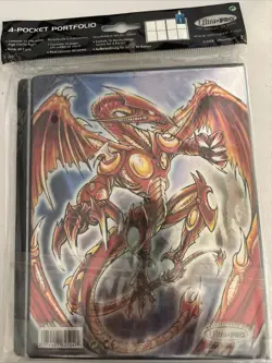 Ultra Pro Yugioh TCG Binder 10 Page 4 Pocket Vintage New - Image 2