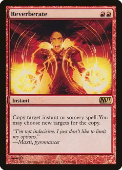 REVERBERATE x1 mtg NM M11 Magic Core 2011 1 Rare - Image 1