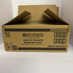 ONE PIECE ENGLISH LEGACY OF THE MASTER BOOSTER BOX OP12,fresh from open case - Image 3