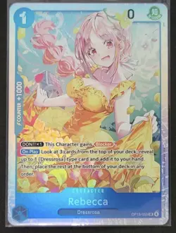 REBECCA OP15-053 SR - One Piece TCG - Adventure on Kami's Island - Image 1
