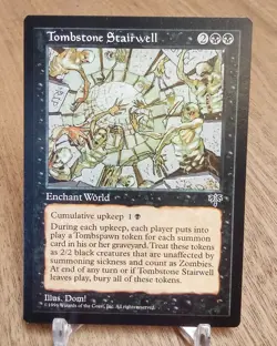 TOMBSTONE STAIRWELL mtg NICE NM Mirage 1 Rare (#Z184) - Image 1