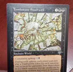 TOMBSTONE STAIRWELL mtg NICE NM Mirage 1 Rare (#Z184) - Image 3