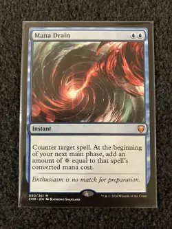 Magic The Gathering MTG - Mana Drain - Commander Legends - Image 1