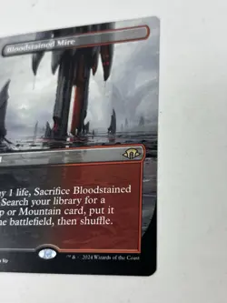 Bloodstained Mire (Borderless) #352 (NM) Modern Horizons 3 MH3 Magic MTG - Image 4