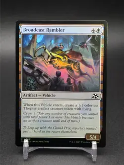 Broadcast Rambler (Foil) - 0006 - Aetherdrift - MTG - NM/M - Image 1