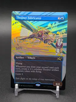 Thopter Fabricator (Borderless) #304 (Foil) (NM) Aetherdrift DFT Magic MTG - Image 1