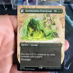 Germination Practicum (Borderless) (M) #296 Secrets of Strixhaven MTG NM - Image 3