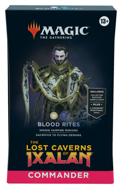 MTG: The Lost Caverns of Ixalan - Blood Rites Factory Sealed Commander Deck - Image 2