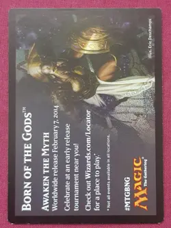 Magic The Gathering THEROS HARPY TOKEN card MTG - Image 2