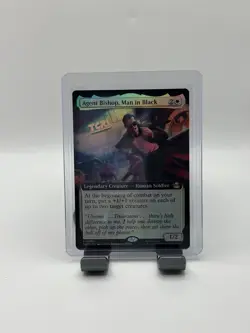 MTG, Agent Bishop, Man in Black FOIL $3 ORDER MIN 298 NM (Extended Art) TMT - Image 1