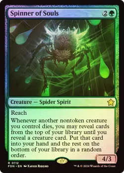 Spinner of Souls Foil Foundations NM MTG - Image 1