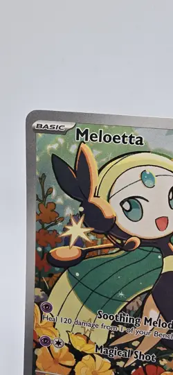 Pokemon Meloetta 026 Illustration Rare Promo Pokemon Mega Evolution NM Sku2 - Image 2