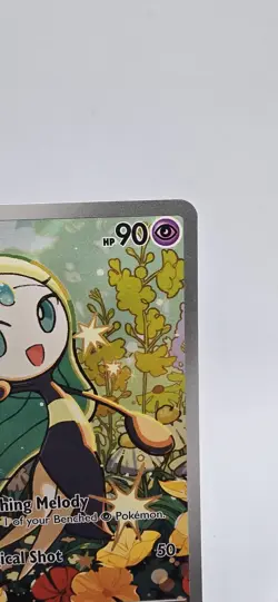 Pokemon Meloetta 026 Illustration Rare Promo Pokemon Mega Evolution NM Sku2 - Image 3