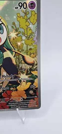 Pokemon Meloetta 026 Illustration Rare Promo Pokemon Mega Evolution NM Sku2 - Image 4