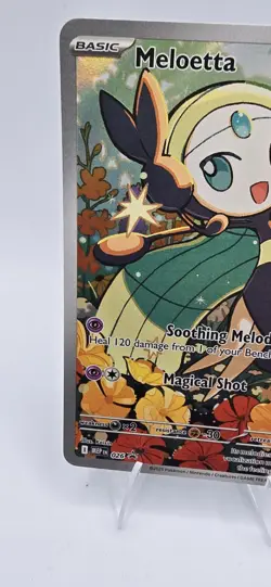 Pokemon Meloetta 026 Illustration Rare Promo Pokemon Mega Evolution NM Sku2 - Image 5